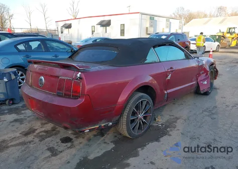 2007 Ford Mustang Gt Deluxe/Gt Premium from USA, damaged, VIN 1ZVHT85H875275973